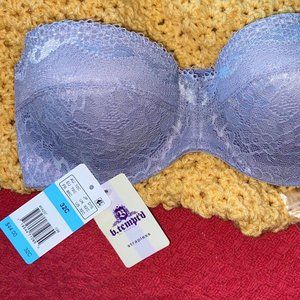 Lace Push-up Strapless Bra (straps included)